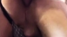 Getting fucked in the ass with the cumshot