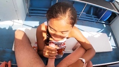 Perverted Asian Teen Fucked On The Boat