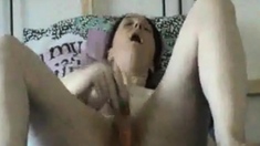 Mature Masturbates On Webcam