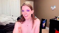 Kinky Hot TGirl Jade49 on Webcam Part 5