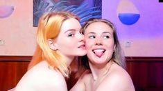Pretty Lesbian Teens Get Naughty