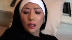 Asian nun