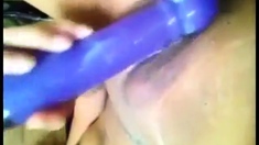 Petite Wet Creamy Vibrator Orgasm